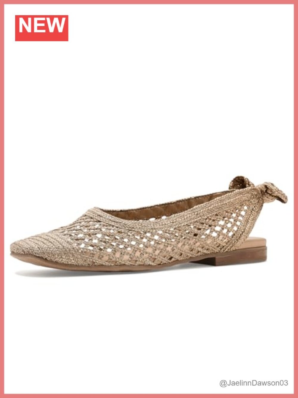 Seychelles Birdie Women's Metallic Slingback Flats Square Toe